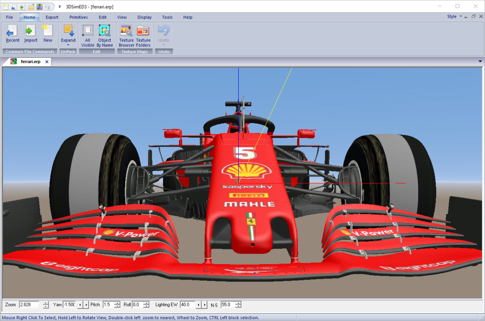 3dsimed how to export as model