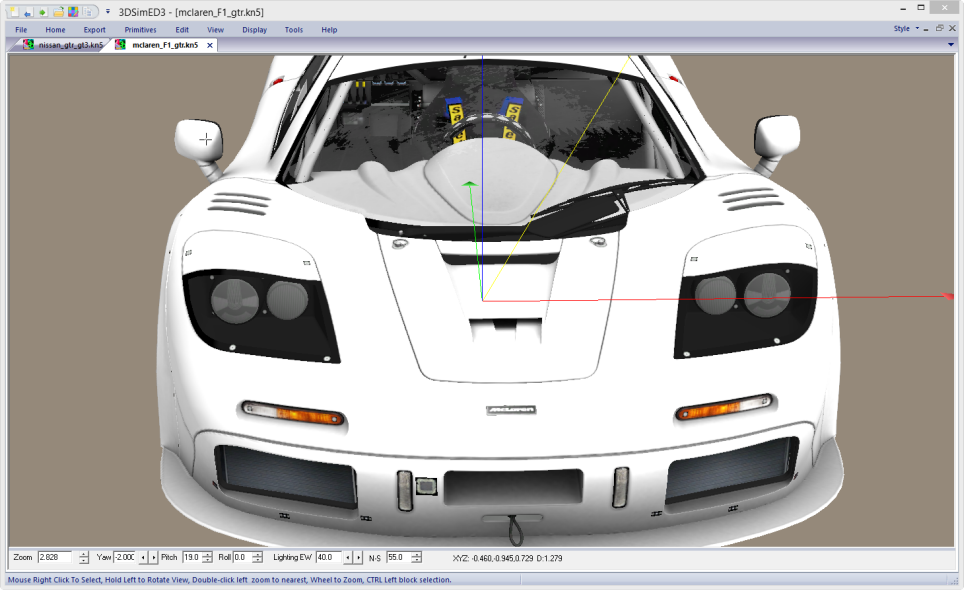 3dsimed how to export vehicles